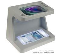 Rilevatore di banconote false, carte di credito e francobolli con luce UV wood