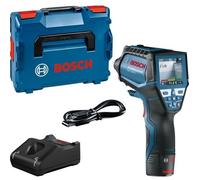 Rilevatore di calore Bosch Professional GIS 1000 C con batteria da 12 V 2,0 Ah, scheda Quickstart, cavo USB, in L-Boxx - 0601083301