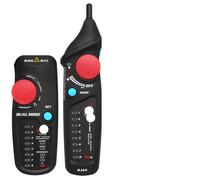 Rilevatore di cavi rete, rilevatore segnali digitali+analogici RJ11/RJ45/Cat5/Cat6, tester for telefonici Ethernet LAN(FWT82 Tool kits)