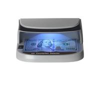 Rilevatore di contraffazione portatile per contanti e banconote, supporta raggi ultravioletti UV