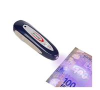 Rilevatore di denaro, mini rilevatore portatile 2 in 1, tester banconote e valuta con sensore magnetico UV