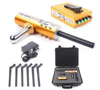 Rilevatore di diamanti e gemme, metal detector portatile con 6 antenne, sistema di rilevamento sotterraneo dell'oro, posizionamento preciso, for oro, argento, rame e pietre preziose.