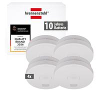 Brennenstuhl Set 4 rilevatori di fumo RM L 3100 con conformità VDS 3131 Quantità:1