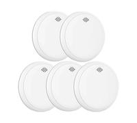 Aroha Safety Pro Rilevatore Di Fumo E Monossido Di Carbonio Sleep Line - Batteria Da 10 Anni - Allarme Antincendio & Rilevatore CO - 5 pezzi