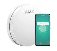 Aroha Smart Connect Rilevatore di Fumo WiFi - Batteria da 10 Anni, Sensore Fumo WiFi Con App Tuya & Smartlife - Allarme Anticendio