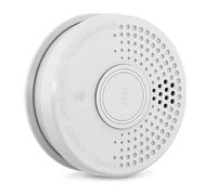 Rilevatore di fumo DOF19, plastica, segnale d'allarme: 85 dB, 9V, a batteria