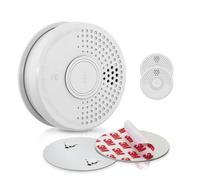 SHD by oneConcept Rilevatore di fumo DOF39 con supporto magnetico Magnetic Mount incluso nel set