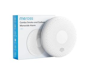 Rilevatore di fumo e gas Meross CS11-EU Wireless Rilevamento precoce Allarme 10 anni