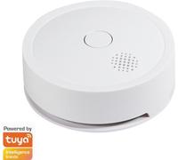 Rilevatore di fumo WiFi Smart, compatibile Tuya bianco
