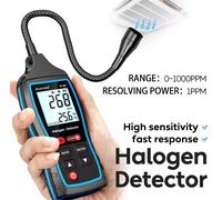 "Rilevatore di Gas alogeno digitale Tester Freon per aria condizionata