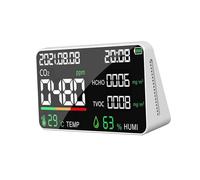 Rilevatore di gas, Monitor a qualità 'aria, misuratore di temperatura e umidità, analizzatori di gas for casa, scuola, ufficio