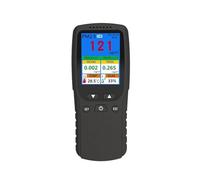 Rilevatore di gas, Monitor della qualità aria 9 in 1 for interni ed esterni PM2.5, PM1.0, PM10, HCHO, rilevatore tester sensore di temperatura e umidità per casa e camper