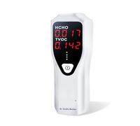 Rilevatore Di Gas Monitor Della Qualità Aria HCHO Tester Di Formaldeide Display A LED Rileva Misuratore Di Inquinamento For Casa E Ufficio Con ampia gamma di test