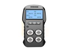 Rilevatore di gas, Multi Gas Detector Meter O2 H2S CO LEL 4 in 1 Ossigeno Solfuro di Idrogeno Monossido Carbonio Rilevatore Fughe Combustibile(Gas Detector)
