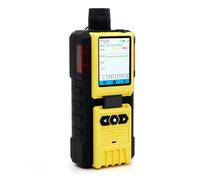 Rilevatore di gas multiplo 4 in 1 a pompa, display LCD, suono, luce, scossa, analizzatore portatile for perdite di gas, for casa e camper Date in tempo reale(H2)