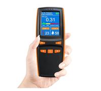Rilevatore di gas O3 portatile DM509, misuratore di temperatura/umidità/data/ora con display LCD for lavoro e casa Monitoraggio veloce
