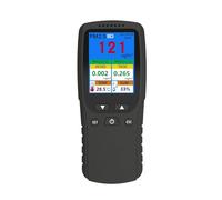 Rilevatore di gas PM2.5 portatile DM106A con sensore TVOC/HCHO e display LCD for il monitoraggio della temperatura e dell'umidità dell'aria Interno/esterno