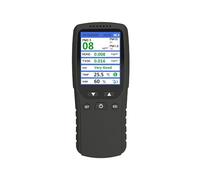 Rilevatore di gas PM2.5 portatile DM106A, tester di temperatura e umidità TVOC/HCHO con display LCD for il monitoraggio dell'aria domestica Tempo di risposta breve