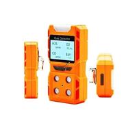 Rilevatore di gas portatile 4 in 1 Misuratore di CO O2 H2S combustibile con batteria da 2000 mAh(Yellow)