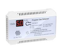 Rilevatore di Gas propano RV 85dB allarme forte DC 12V, Mini allarme propano RV dal Design compatto per rimorchio, Camper, Camper, pullman