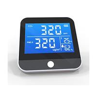 Rilevatore di gas, Rilevatore di anidride carbonica for la polvere for uso domestico CO2 PM2.5 Rilevatore Versione inglese Europa,Risposta rapida