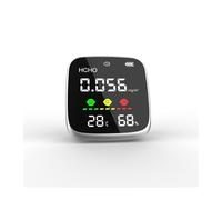 Rilevatore di gas, Rilevatore di formaldeide odori interni Temperatura e umidità qualità 'aria Decorazione Misurazione 'occupazione Ricaricabile per lavoro, casa