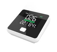 Rilevatore di gas, Rilevatore di gas digitale for il monitoraggio a qualità 'aria PM2.5, sensore di temperatura e umidità