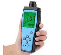 Rilevatore di Gas, Rilevatore di Ossigeno Portatile Tester per Misuratore di Ossigeno Portatile Monitor Display LCD Retroilluminato Ricaricabile Tester di Qualità Dell'aria, Allarme Acustico e Luminos