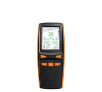 Rilevatore di gas, Rilevatore multifunzione di qualità 'aria PM2.5, sensore umidità e temperatura CO2/PM2.5/HCHO/TVOC, monitor gas, rilevatore CO2 for interni per lavoro, casa