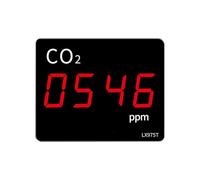 Rilevatore di gas, Sensore rilevatore di anidride carbonica CO2 Monitor con allarme NDIR misuratore a qualità 'aria a infrarossi Tester for serra domestica per lavoro, casa