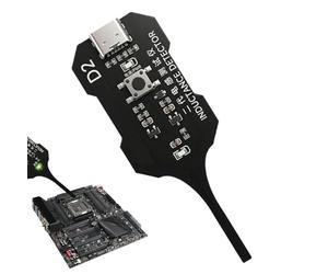 Rilevatore di Induttanza, Rilevatore Portatile Con 2 Indicatori Luminosi, Tester Componenti Elettronici, Per Cellulare PC Portatile Computer Scheda Madre e Circuito Stampato Riparazione e Mainte