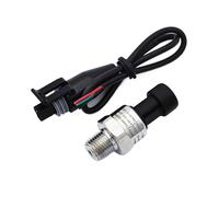 Rilevatore di livello olio Trasduttore sensore di pressione adatto per acqua olio combustibile gas aria 1/4NPT 5-12V ceramica acciaio inossidabile 5-300psi(Output 0-5V,30psi)