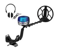 Rilevatore Di Metalli Dorati Professionale Target LCD DISC Notch Pinpoint Modello Ricerca Sotterranea Ed Esplorazione Preziosi Alta Sensibilità(T11 and Earphone)