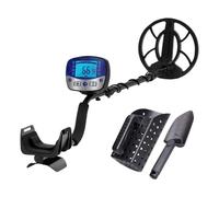 Rilevatore Di Metalli Dorati Professionale Target LCD DISC Notch Pinpoint Modello Ricerca Sotterranea Ed Esplorazione Di Metalli Preziosi Rilevazione Accurata(T11 and Sand Scoop)