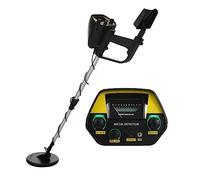 Rilevatore di metalli, Metal Detector MD-4030 Cercatore d'oro for esterni ad alta sensibilità con display LCD Bobina impermeabile for principianti Rilevatore for bambini(1)