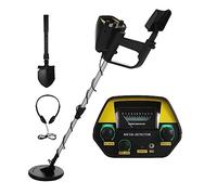 Rilevatore di metalli, Metal Detector MD-4030 Cercatore d'oro for esterni ad alta sensibilità con display LCD Bobina impermeabile for principianti Rilevatore for bambini(5)