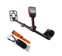 Rilevatore di metalli, Metal Detector pieghevole Bobina impermeabile, asta regolabile, memoria precisa del disco metallico, leggero(1)