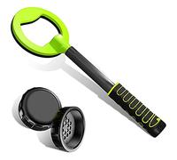 Rilevatore di metalli， Metal detector portatile con induzione a impulsi, metal subacqueo for adulti, metallo leggero(Green)
