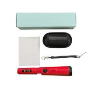 Rilevatore di metalli, Metal Detector portatile con puntatore impermeabile - for la rilevazione e l'assistenza oro sotterraneo(RED)