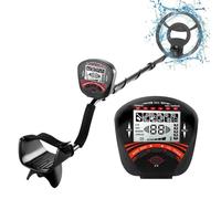 Rilevatore di metalli, Metal Detector sotterraneo Gold Digger Treasure Hunter Attrezzatura di rilevamento professionale Bobina di ricerca IP68 impermeabile da 10"