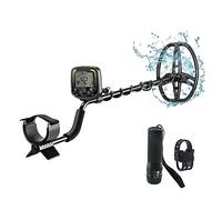 Rilevatore di metalli, Metal Detector Sotterraneo TX 850 Potenti Gold Detector Cacciatore di Tesori Seeker Pointer Detector(With flashlight)