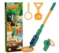 Rilevatore di metalli per bambini, leggero e regolabile da 60 a 80 cm, perfetto per bambini spia da 3 a 12 anni, ideale per attività all'aperto