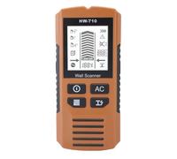 Rilevatore di metalli portatile, scanner da parete multifunzionale con elevata sensibilità for il posizionamento accurato cavi, tubi e montanti nelle pareti (rosso)(Yellow)