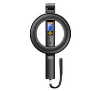 Rilevatore di metalli portatile - Scanner di sicurezza ad alta precisione | Scanner portatile pieghevole, display con retroilluminazione LED, avvisi di vibrazione audio, ricerca del tesoro, miniera