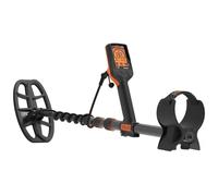 Quest X5 IDmaxX - Rilevatore di metalli con bobina di ricerca impermeabile Blade9 TurboD, extra leggero, batteria USB-C integrata, retroilluminazione