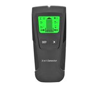 Rilevatore di metalli Rilevatore di metalli da parete 3 in 1 Profondità Trova professionale Borchie in legno di metallo Tensione CA Rileva filo sotto tensione Scanner da parete Cercatore di scatole el