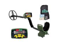 Rilevatore di metalli, Rilevatore di metalli sotterraneo for oro e argento MD-6350 Localizzatore gioielli, reliquie personalizzate, puntatore monete, impermeabile, ricerca(MD6350 Yellow)