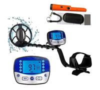 Rilevatore di metalli, Rilevatori di metalli T11 Rilevatore d'oro professionale ad alta precisione Cacciatore di tesori Display LCD Rilevamento bobina(4)