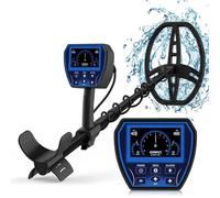 Rilevatore di metalli sotterraneo for oro ad alta precisione for esterni LCD Treasure Hunter Per la spiaggia o il giardino
