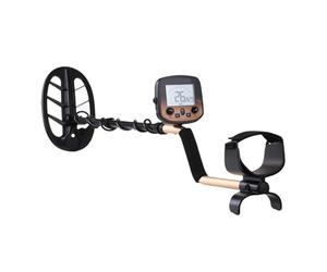 Rilevatore di metalli sotterraneo professionale con ricerca profonda dell'oro, display LCD, rigetto del ferro bobina